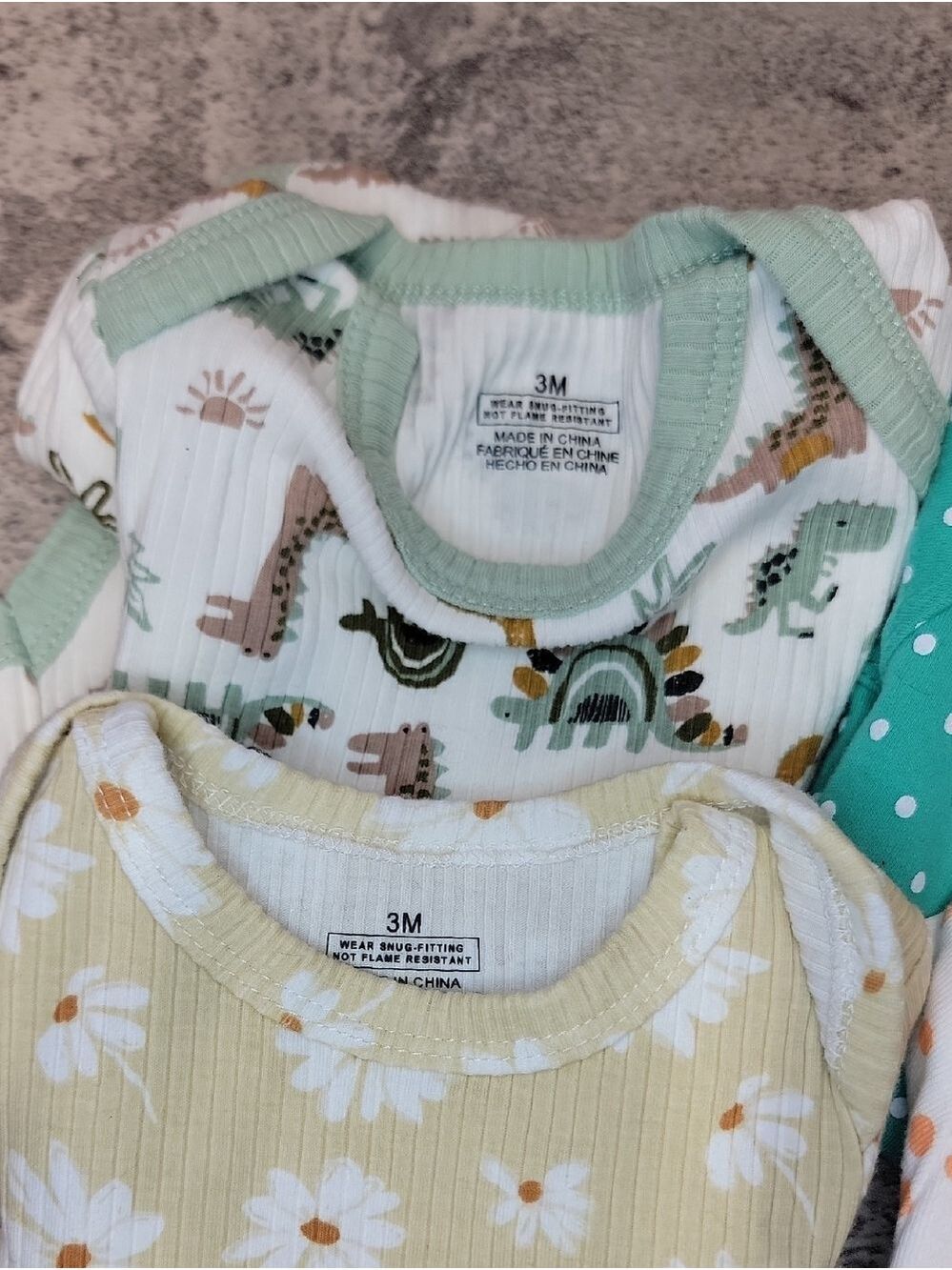 Large bundle of size 3 Months one piece bodysuits - Picture 6 of 8